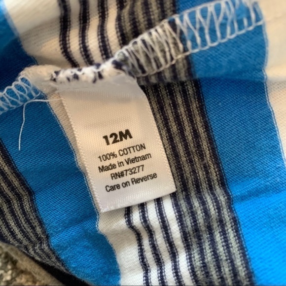 Jumping Beans Striped Tank Tops Set of 2 - 12M - Picture 3 of 4